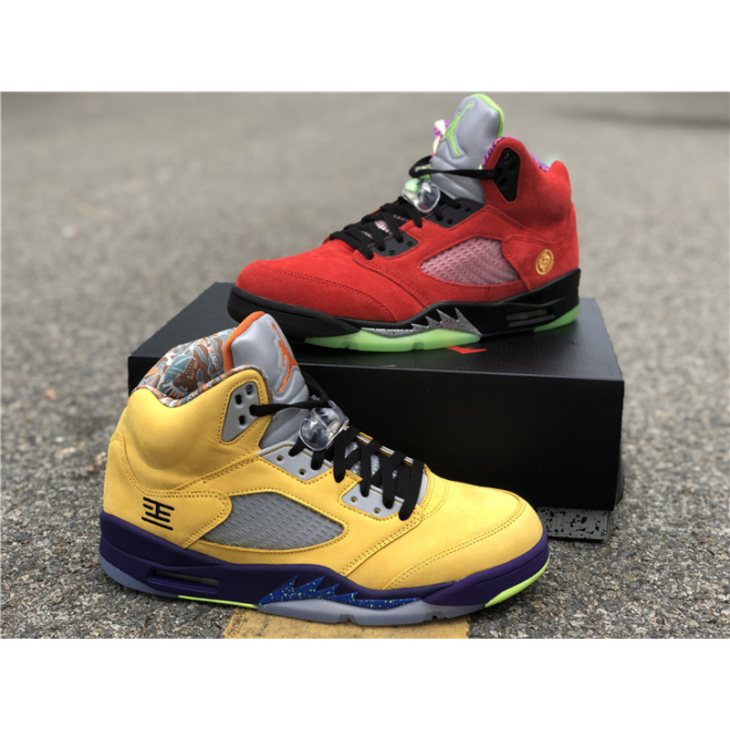 Air Jordan 5"What The" CZ5725 700 Sneakers Men
