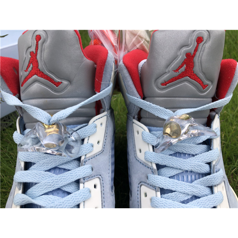 Trophy Room x Air Jordan 5"Ice Blue" Cl1899 400 Sneakers Men