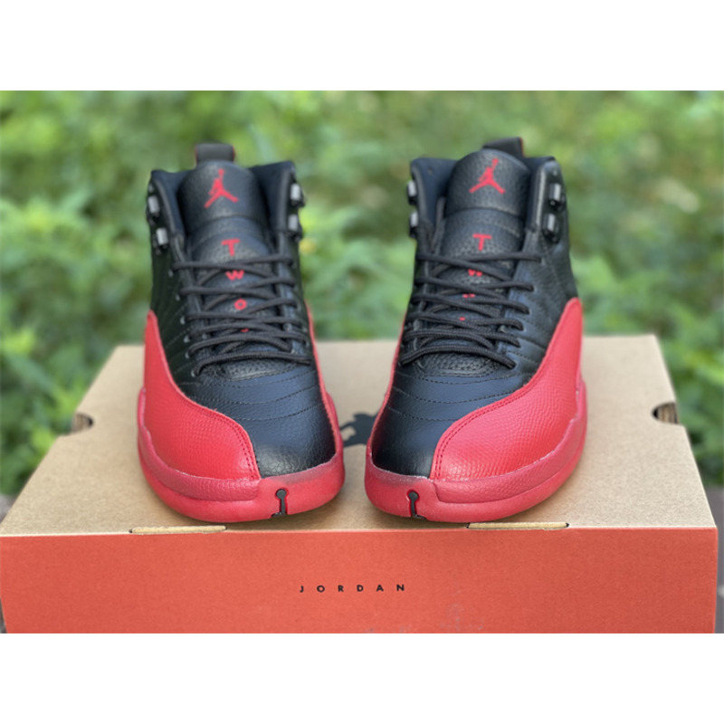 Air Jordan 12"Flu Game" 130690 002 Sneakers Men