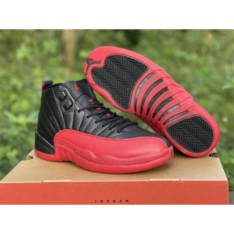 Air Jordan 12"Flu Game" 130690 002 Sneakers Men