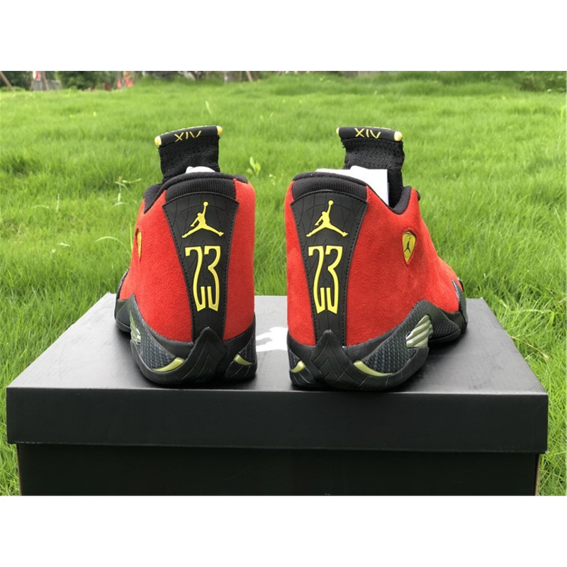 Air Jordan 14"Ferrari" 654459 670 Sneakers Men