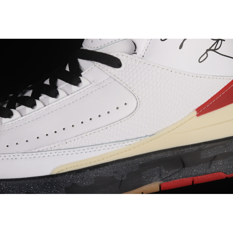 Off White x Air Jordan 2 Mid SP Milky white DJ4375 101 Sneaker men women