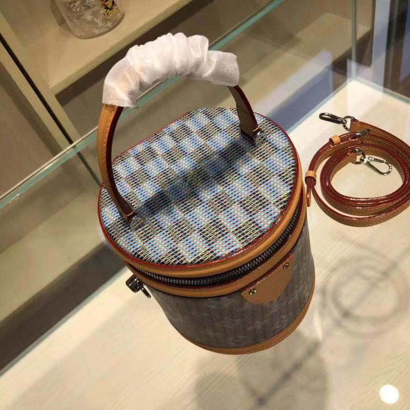 l**is V*t*n bright pink monogram lv pop printed cannes handbag