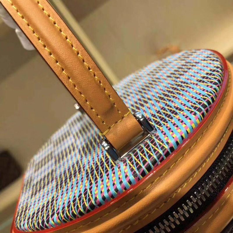 l**is V*t*n bright pink monogram lv pop printed cannes handbag