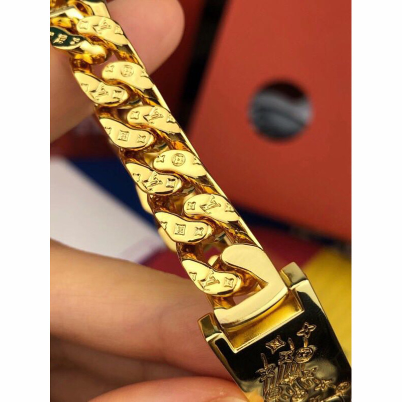 l**is V*t*n x nba bracelet gold