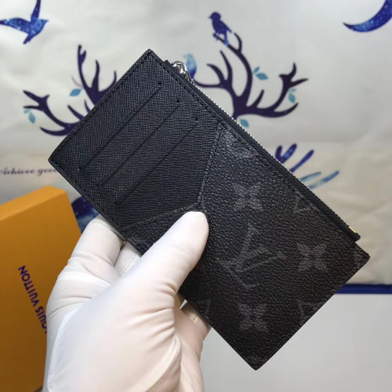 l**is V*t*n coin card holder(black)