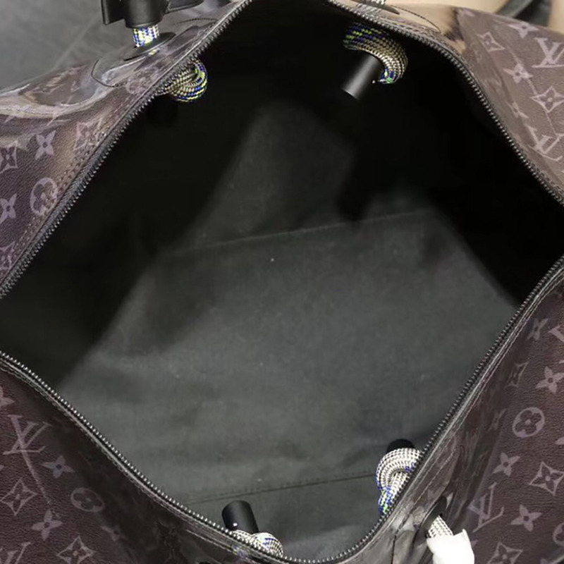 l**is V*t*n keepall bandouliere 50 monogram glaze duffle bag