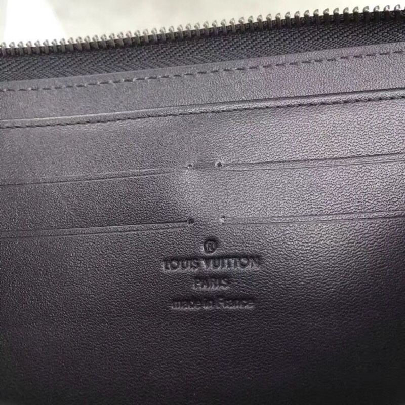 l**is V*t*n zippy wallet vertical n63548 color onyx