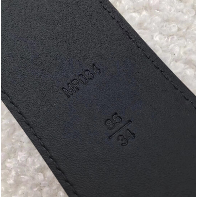 l**is V*t*n initiales 40mm monogram eclipse canvas men belts