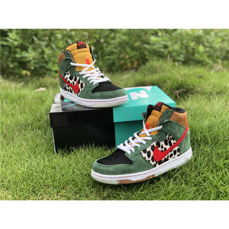 Nike Air Dunk SB High "Dog Walker" BQ6827 300 Sneakers Men Women