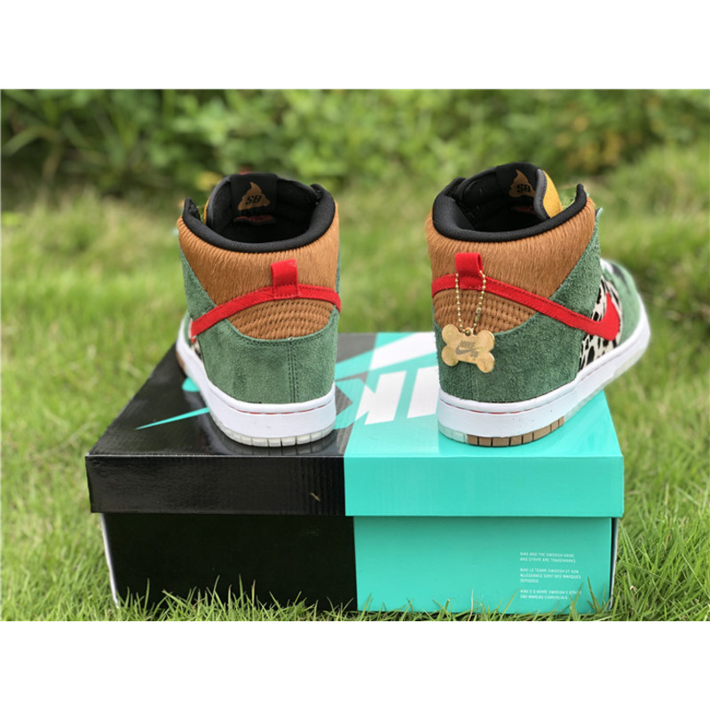 Nike Air Dunk SB High "Dog Walker" BQ6827 300 Sneakers Men Women