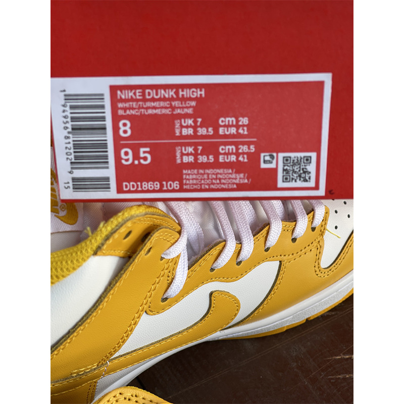 Nike Dunk High "Dark Sulphur" DD1869 106 Sneakers Men Women