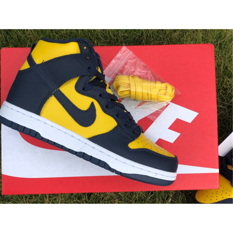 Nike Dunk High "Michigan" CZ8149 700 Sneakers Men Women