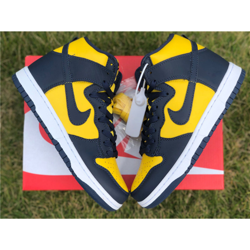Nike Dunk High "Michigan" CZ8149 700 Sneakers Men Women