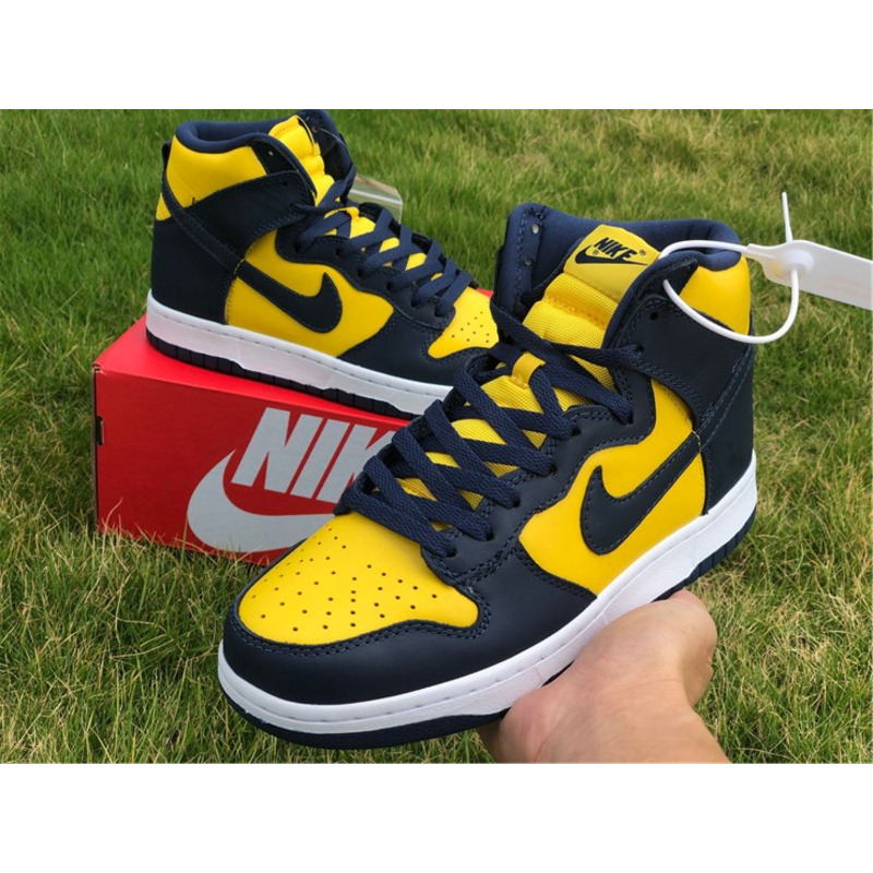Nike Dunk High "Michigan" CZ8149 700 Sneakers Men Women