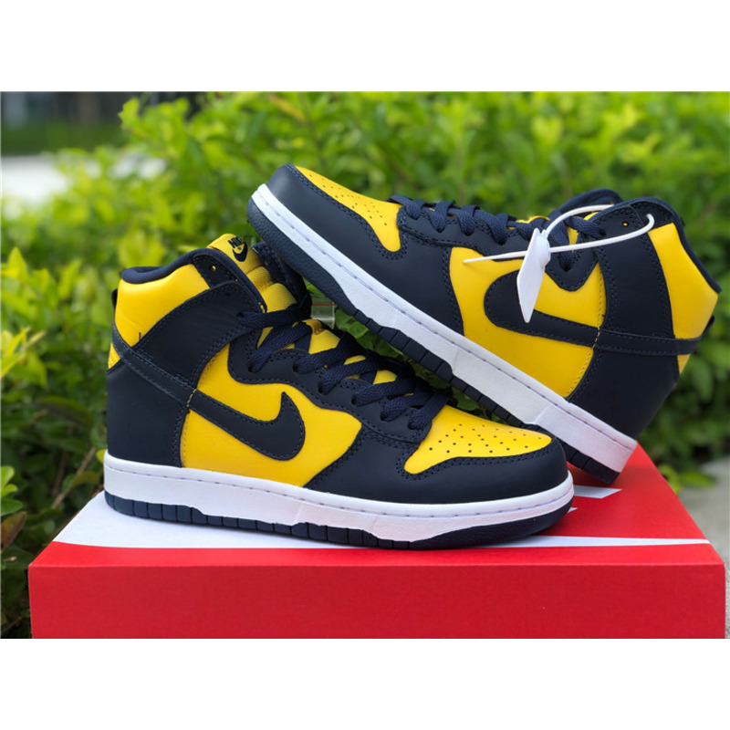 Nike Dunk High "Michigan" CZ8149 700 Sneakers Men Women