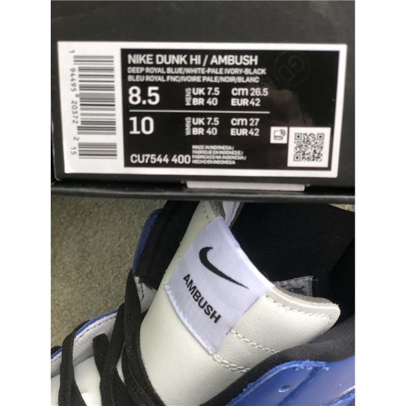 Nike Dunk High x AMBUSH CU7544 102 Sneakers Men Women