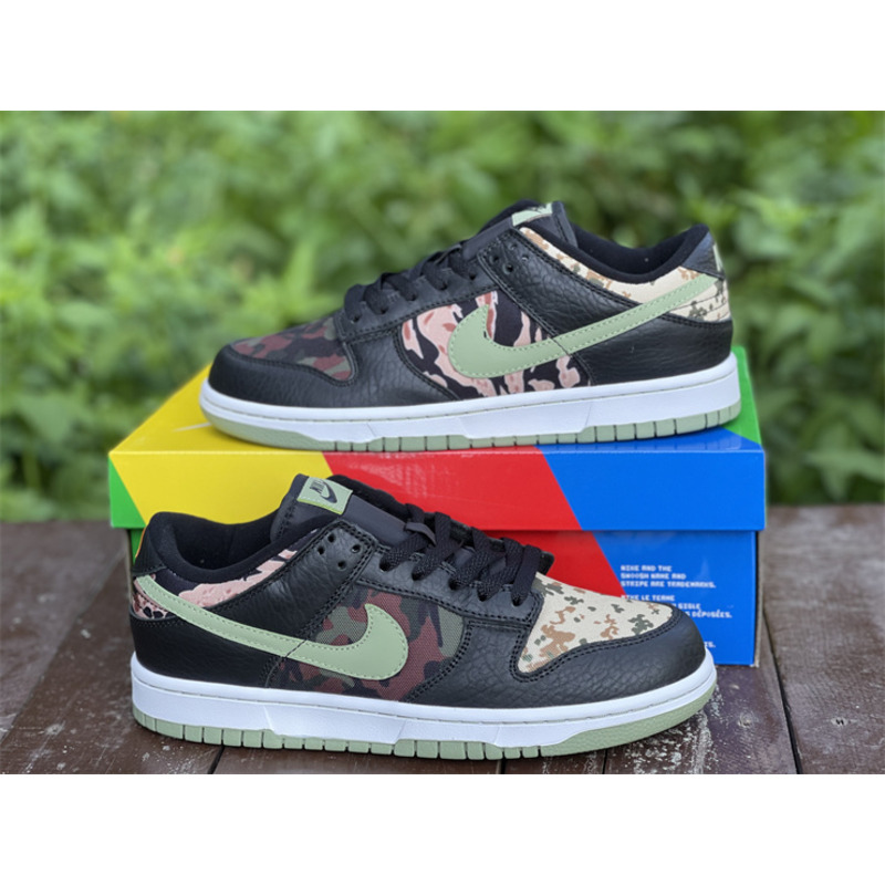Nike Dunk Low "Crazy Camo"DH0957 001 Sneakers Men Women