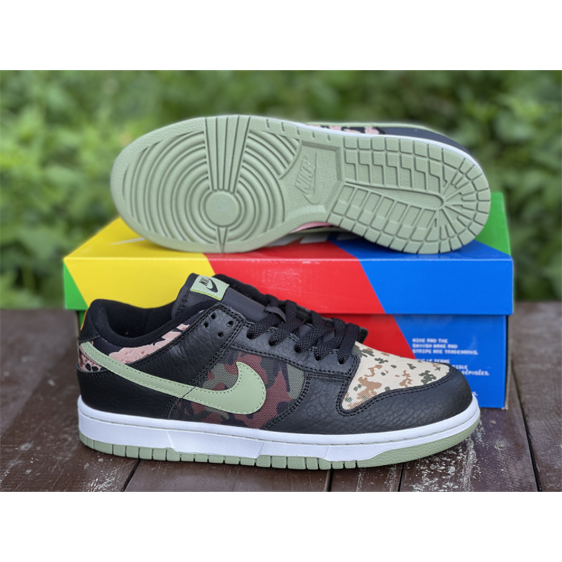 Nike Dunk Low "Crazy Camo"DH0957 001 Sneakers Men Women
