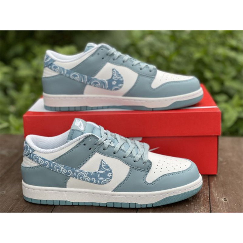 Nike Dunk Low Blue Paisley pink blue DH4401 101 sneakers men women