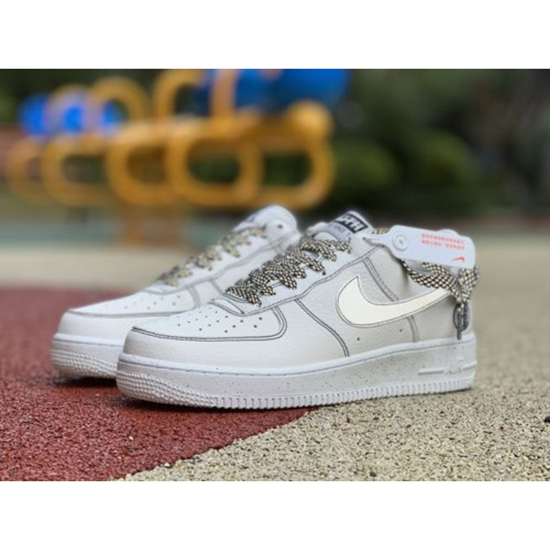 Kith x Nike Air Force 1 Low NYC Beige White Stars CH1808 010 Sneakers Men Women
