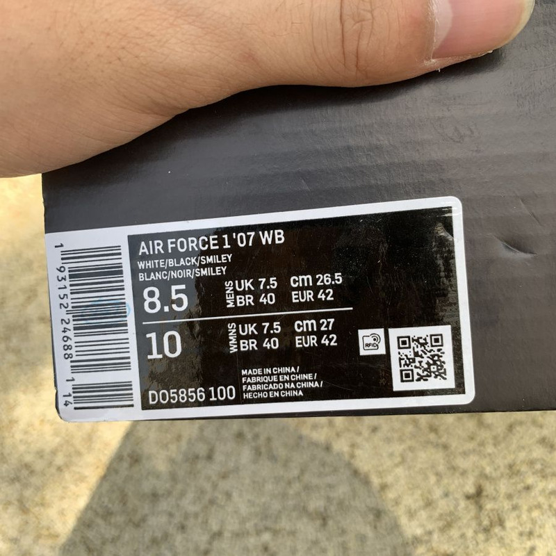 Nike Air Force 1 07 Have a Nike Da White Black Smile DO5856 100 Sneakers men women