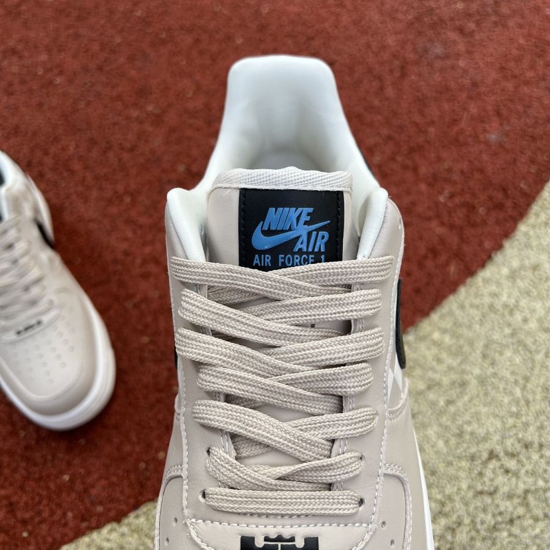 Nike Air Force 1 Beige Plaid DC8877 200 Sneakers Men Women