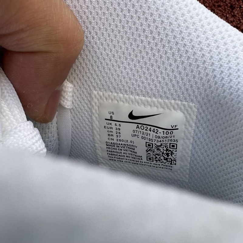 Nike Air Force 1 Black White gray AO2442 100 sneakers men