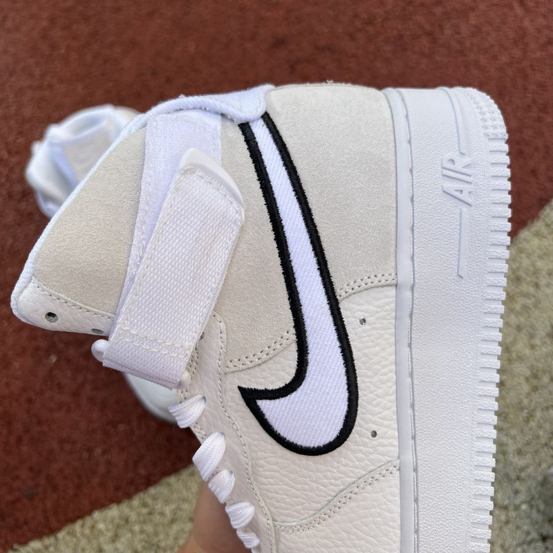 Nike Air Force 1 Black White gray AO2442 100 sneakers men