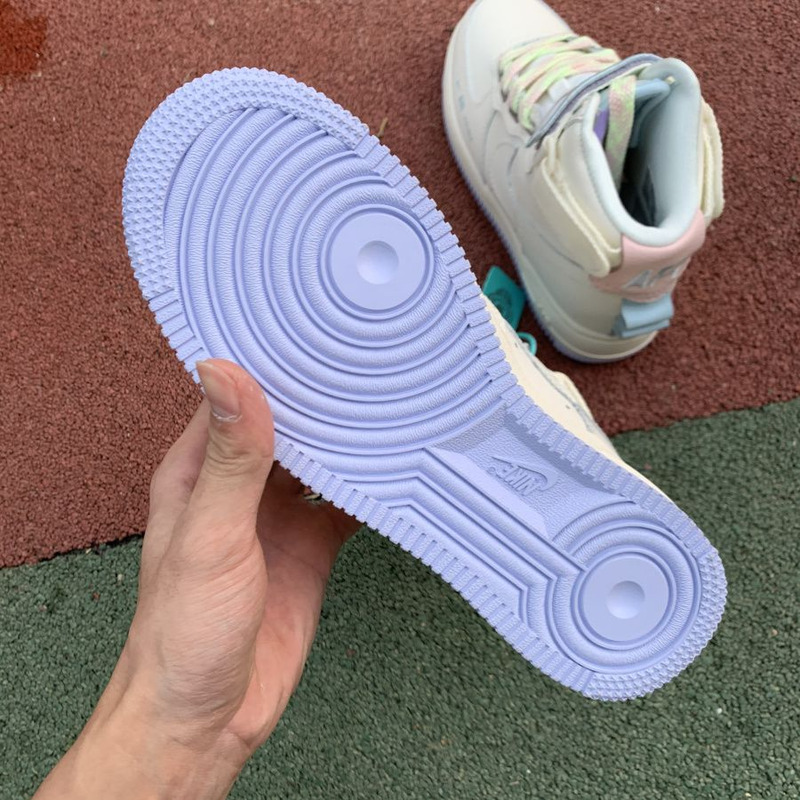 Nike Air Force 1 HI UT high Milky White Powder CQ4810 111 Sneakers Men Women