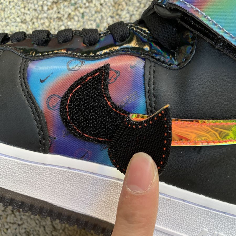 Nike Air Force 1 high black colorful DC0831 101 Sneakers men women