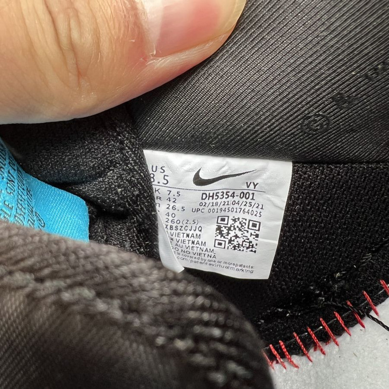 Nike Air Force 1 Low Black Blue Luminous DH5354 001 Sneakers men women