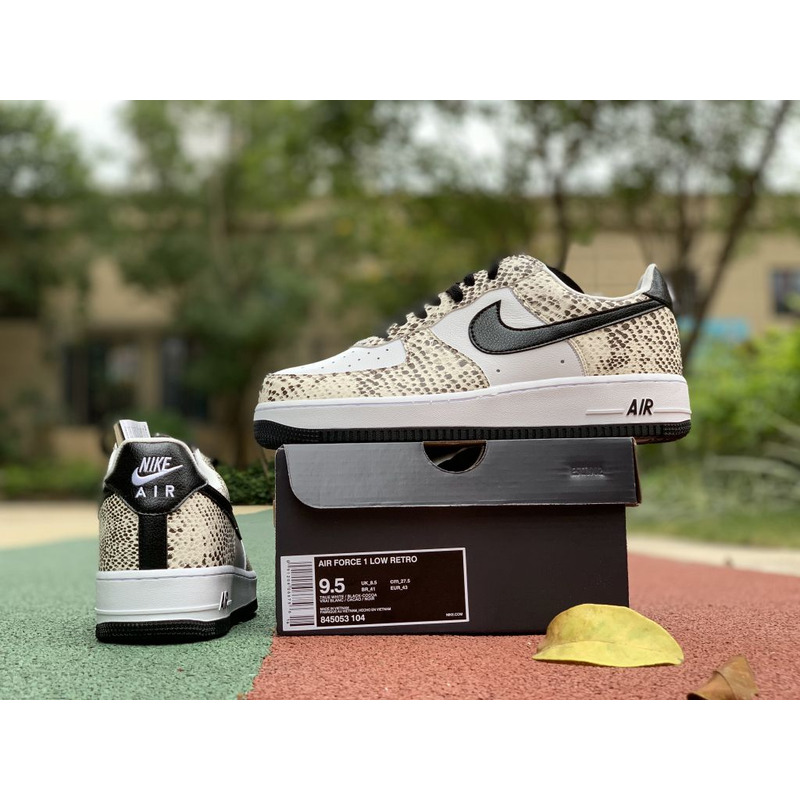 Nike Air Force 1 Low Cocoa Snake 845053 104 Sneakers men women