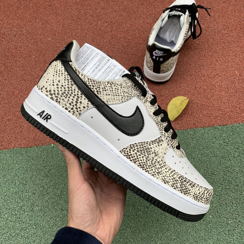 Nike Air Force 1 Low Cocoa Snake 845053 104 Sneakers men women
