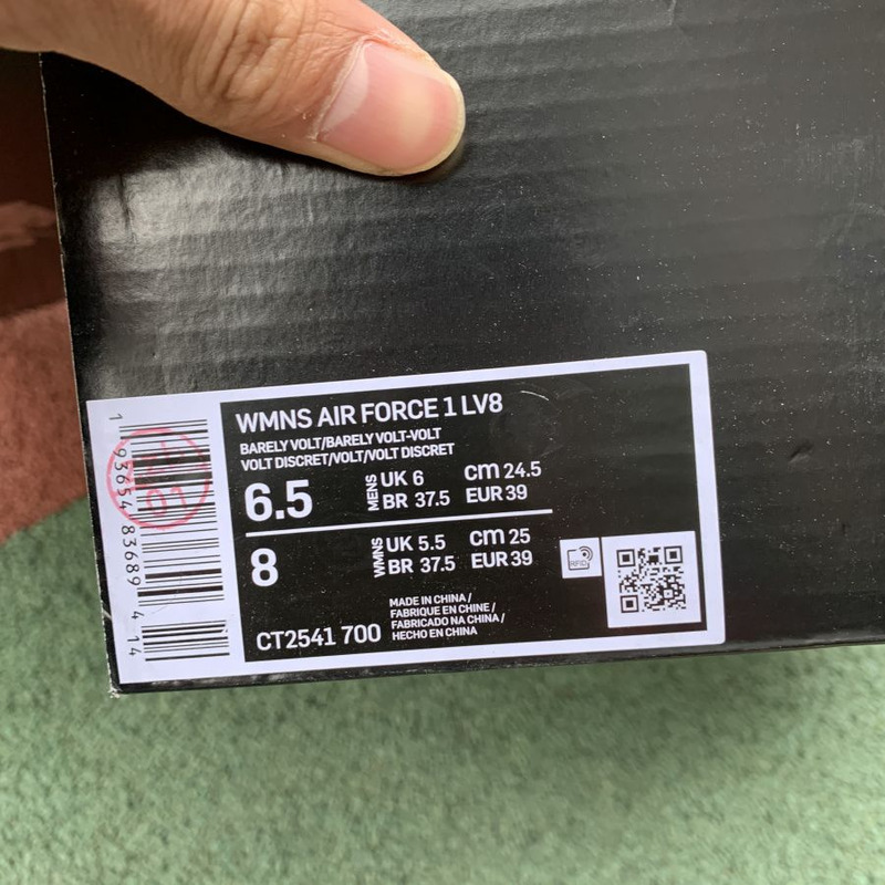 Nike Air Force 1 low Just Do It fluorescent green CT2541 700 Sneakers Men Women