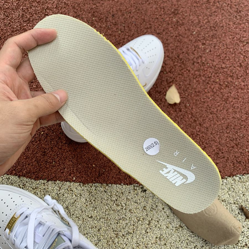 Nike Air Force 1 low white gray mini gold hook CZ0270 106 Sneakers Men Women