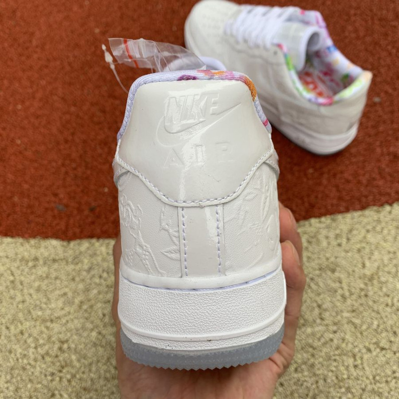 Nike Air Force 1 paper cut pure white CU8870 117 Sneakers Men Women