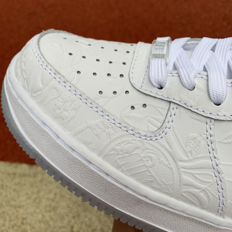 Nike Air Force 1 paper cut pure white CU8870 117 Sneakers Men Women