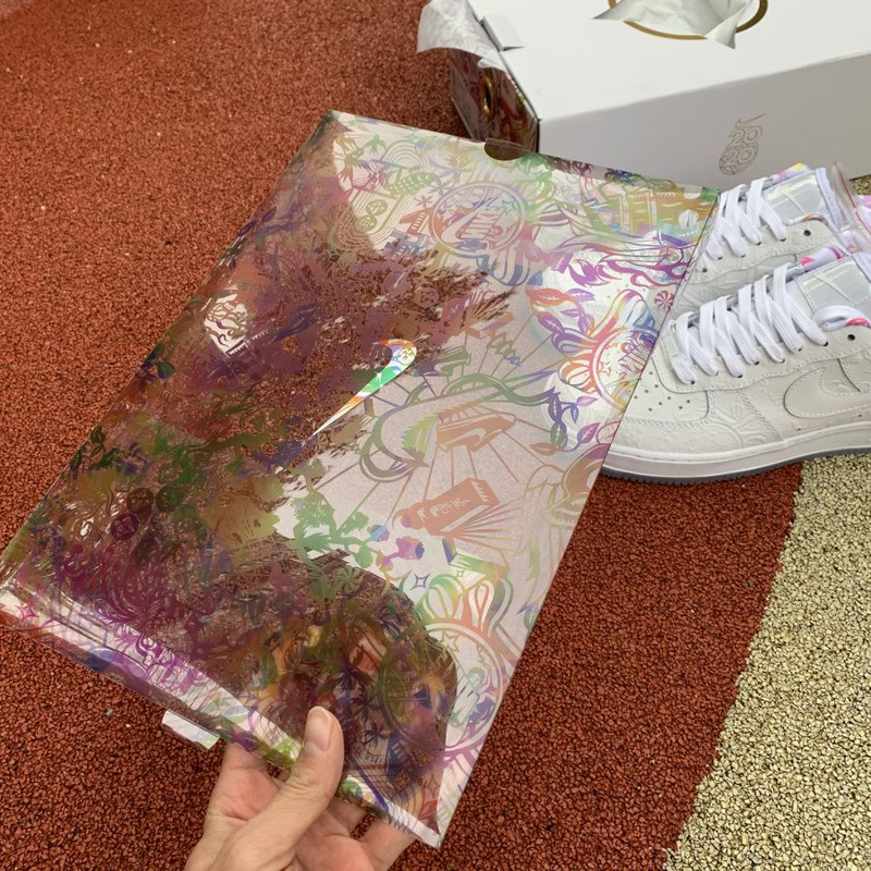 Nike Air Force 1 paper cut pure white CU8870 117 Sneakers Men Women