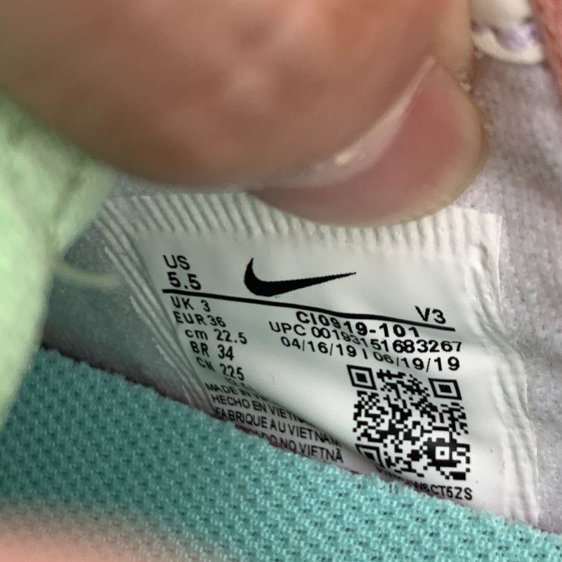 Nike Air Force 1 Shadow Stitching Macaron White Pink Purple CI0919 101 Sneakers Women