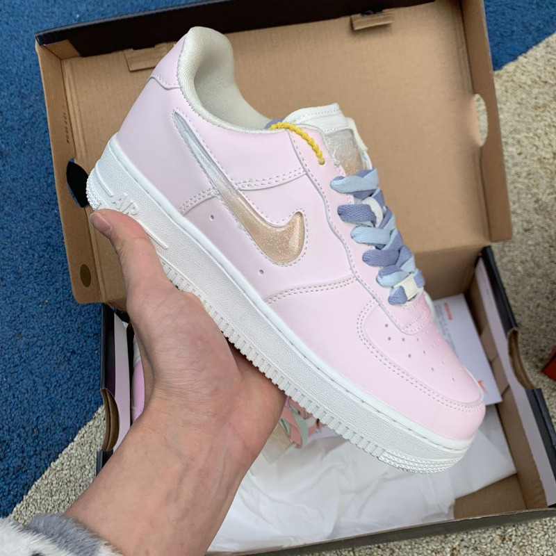 Nike Air Force 1 White Pink Chameleon AH6827 id Sneakers men women