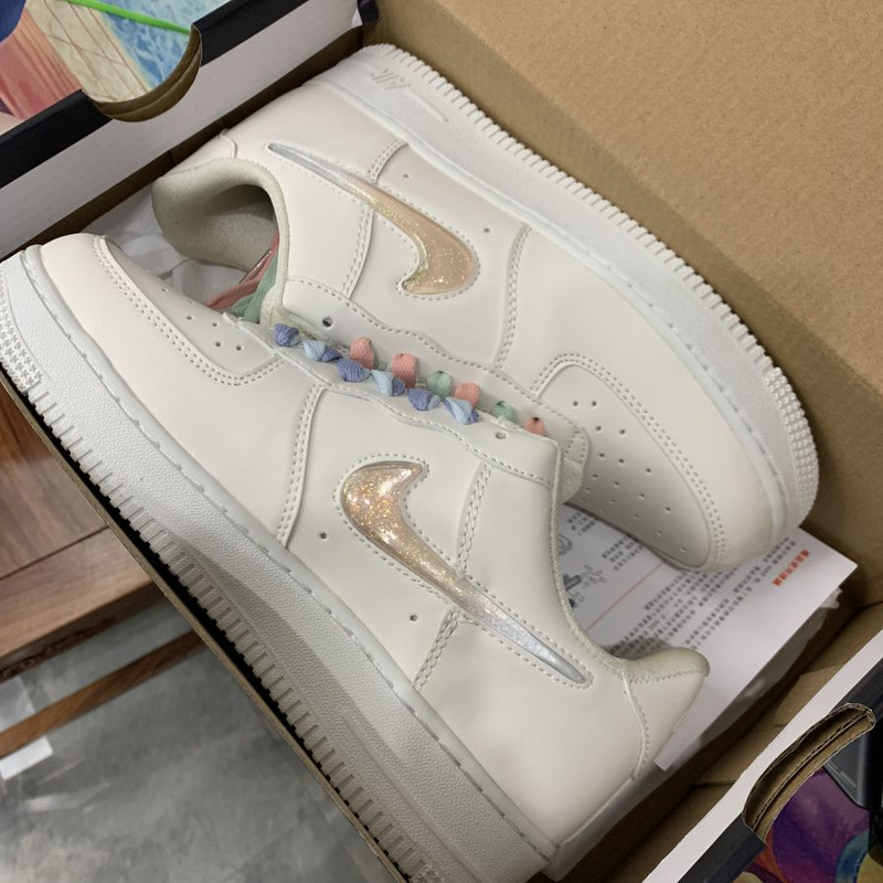Nike Air Force 1 White Pink Chameleon AH6827 id Sneakers men women