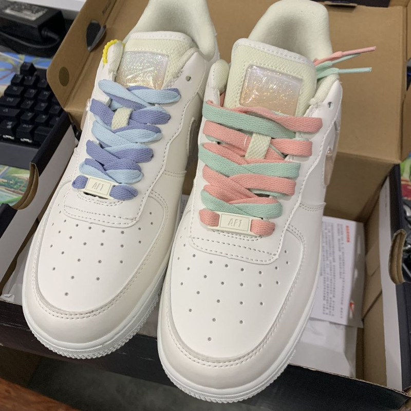Nike Air Force 1 White Pink Chameleon AH6827 id Sneakers men women