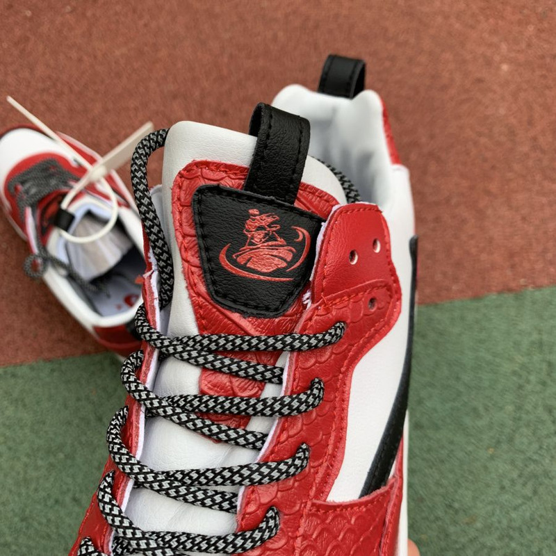 Nike Air Force 1 White Red 630939 201 Sneakers Men Women