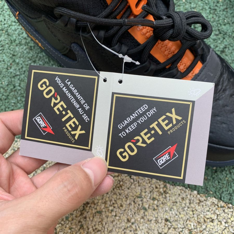 Nike Air Force 1 WTR GORE TEX Black Orange CQ7211 001 Sneakers men women