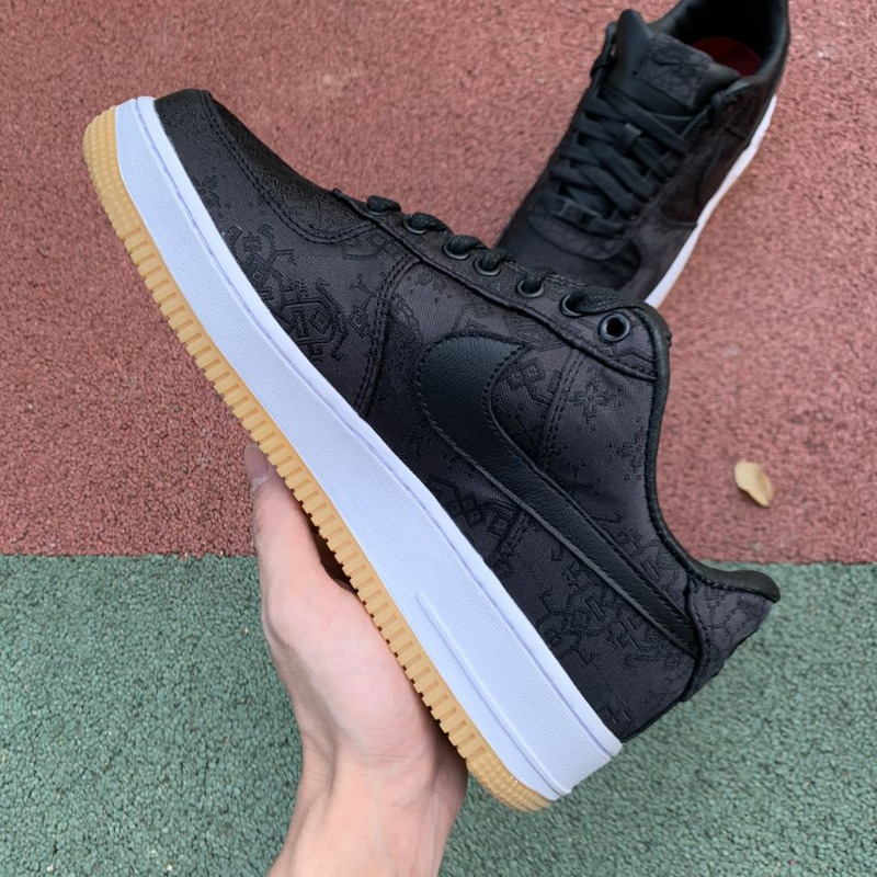 Nike Air Force 1 x Clot x Fragment Black Silk CZ3986 001 Sneakers men women