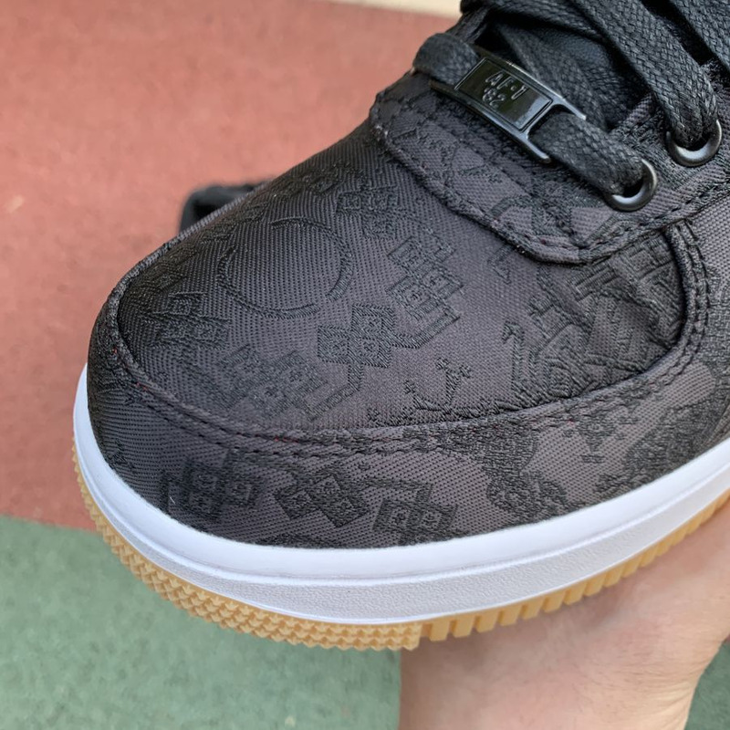 Nike Air Force 1 x Clot x Fragment Black Silk CZ3986 001 Sneakers men women