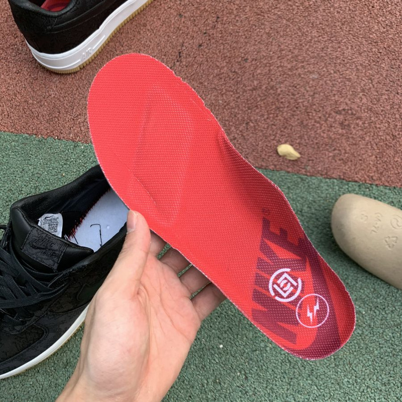 Nike Air Force 1 x Clot x Fragment Black Silk CZ3986 001 Sneakers men women