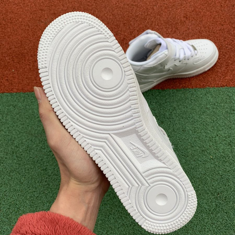 Nike Air Force 1 07 MID GS All White 366731 100Sneakers men women