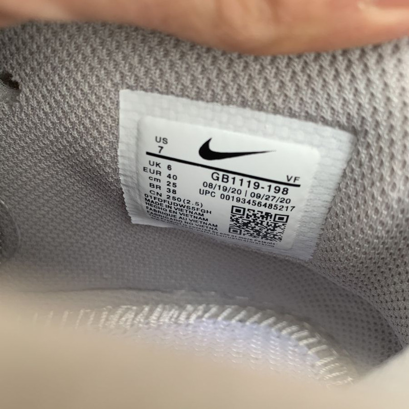 Reigning Champ x Nike Air Force1 Mid Gray 3M Reflective GB1119 198 Sneakers Men Women